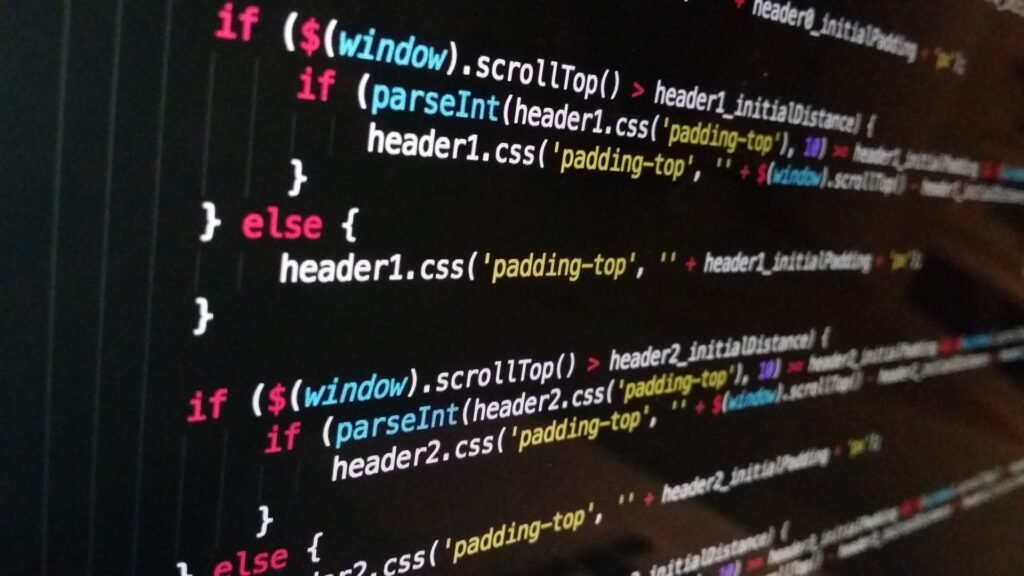 Javascript Code photo